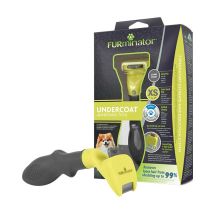 Furminator – Strumento deShedding per cani di piccola taglia con pelo lungo – Denti in acciaio inossidabile – Extra Small