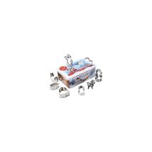 Scatola Con 18 Tagliapasta Alsace Inox - Patisse