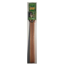 Friskies - Light Brown Leather Dog Collar - Size L 45-60cm - Qr Code Purina