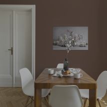 Toile À Led Sérénité Bougies 90 X 60cm Gris, Beige