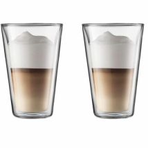 Bodum Set Gläser Transparent 0,4 L Doppelwand