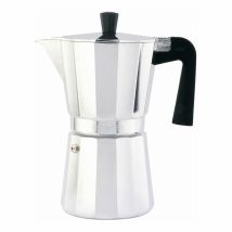 Oroley Caffettiera Moka 12 Tazze Argento Alluminio