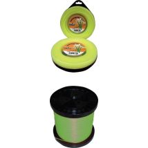 Professioneller Nylonfaden – Durchmesser 3,0 mm – Länge 60 m – Rund – Grün – Blisterverpackung