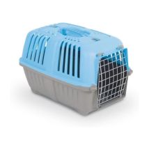 Transportín Pratiko De Metal Verde 48x31x33 Cm – Para Perros Y Gatos – Viajes Seguros Y Cómodos