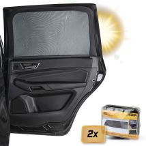 Carcomfort - Chaussette De Protection Solaire Pour Fenêtre, 2 Pièces, Noir