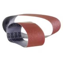 Bandas Abrasivas Hermes 75x533 Mm Marrón Rojo 10 Piezas