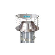 EXTRACTOR mit Anti-Volatile-Gitter 125 bis 140 – Finition Metall – 125mm – 140mm