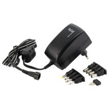 Hycell - 1201-0009 Alimentatore A Spina Regolabile 3 V/dc, 4.5 V/dc, 5 V/dc, 6 V/dc, 7.5 V/dc, 9 V/dc, 12 V/dc 2250 Ma 27