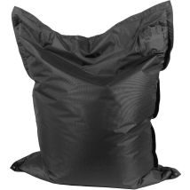 Cuscinone Poltrona Pouf Gigante 175x135 Cm In Acrilico Pomodone Nero