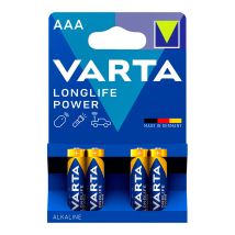 Bricoomarket - Pila Alcalina Aaa Lr03 10.5x44.5mm Longlife Power Varta