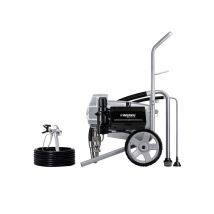 Equipo Eléctrico Airless 4 L – Motor 2800W – Caudal 4L/min – Cuerpo ABS y Aluminio – Ruedas PU 200mm – Regulador de presión digital