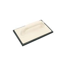 Kaufmann - Kunststoff Reibbrett Mit 10 Mm Moosgummi 280 X 140 Mm