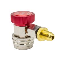 Conector Rapido Con Valvula De Paso De Alta Presion Para Aire Acondicionado