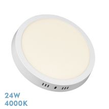 Fabrilamp - Downlight Led Thulita Surface 24w 4000k White 1920lm 2,8x28,5x28,5 Cm