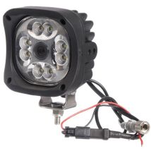 Lampada Da Lavoro Quadrata A Led Con Telecamera Cas66090kr