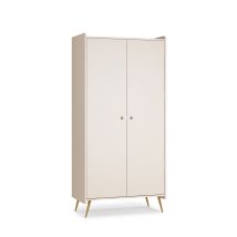 Schrank Lunea Mit 2 Türen, Kaschmir, 188cm