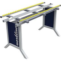 Bedrunka+hirth - Bedrunka Hirth Tavolo Da Lavoro Con Rulliera Workline Telaio