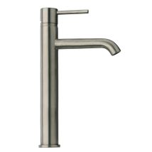 Paini France Robinetterie - Miscelatore A Leva Per Lavabo In Acciaio Spazzolato Grigio Pvd Cox
