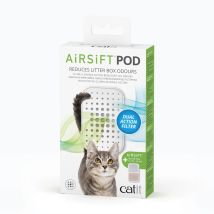 Catit - Soporte Y Almohadilla Reductora De Olores De Gatos Airsift Pod