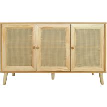 Palozi Sofa - Credenza In Stile Canna 'neuille' - 120 X 40 X 71,5 Cm - Beige