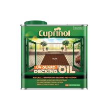 Uv Guard Decking Oil Teak 2.5 Litre - Cuprinol