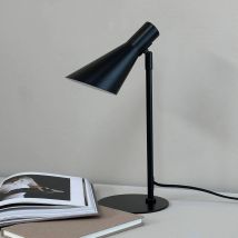 [neuwertig] B-ware Dyberg Larsen Tischlampe Tischleuchte Dl12 Schwarz Metall 39,5 Cm E14 Led Lampe