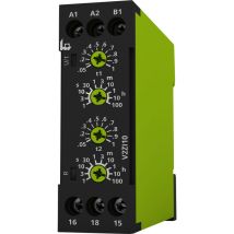 Tele - 125200 V2zi10 12-240v Ac/dc Zeitrelais Multifunktional 1 St. Zeitbereich: 0.05 S - 100 H 1 Wec