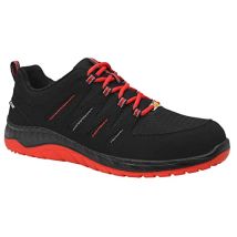 Elten - Calzatura Bassa Nera/rossa Maddox Black-red Low Esd, S3