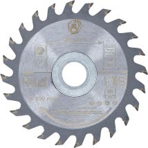 Lame De Scie Circulaire En Métal Dur Ø 100 X 30 X 2,1 Mm 24 Dents
