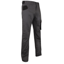 Cemento Pantalones 300gr Sin Bolsillos En Las Rodillas Lma Noche Gris / Negro - T.52 - 1266 T52