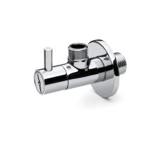 Runder Untertischhahn Aus Messing Mit Inspizierbarem Filter Apm 2601.01510 Chrom