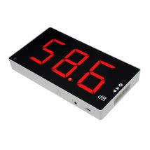 Eosnow Misuratore Del Livello Sonoro Con Il Grande Schermo Lcd Ha Montato A Parete Il Tester Di Monitoraggio Di Decibel Di Rumore Digitale Dello 