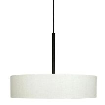 B-Ware Dyberg Larsen Pendelleuchte Hängelampe Calix Stoffschirm Natur Schwarz 3 Flg 757