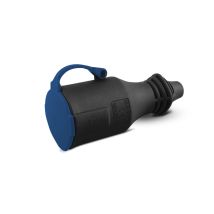 Base de enchufe 16A goma tapa IP44