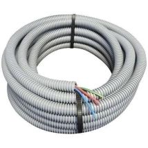 Electraline Icta Tubo Elettrico Prefilato 10m Nero 3g2.5