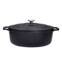 Cazuela Ovalada De Hierro Fundido Esmaltado 27cm Sublime Negro - Puc472701 Chasseur