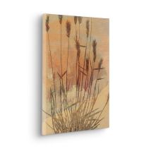 Komar Canvasbild Pressed Reed - 40 X 30 Cm - Bild Auf Keilrahmen - Klassischer Stil Naturmotiv