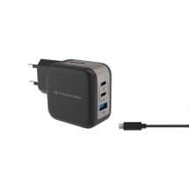 Conceptronic Althea17b 3-port 67w Gan Usb Pd Charger Ladegeräte - Usb -