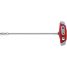 Destornillador multipuntas con carraca 13x230mm – Acero de cromo vanadio – Cromo mate – Empuñadura cruzada