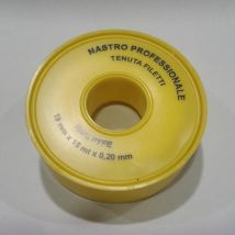 Cinta de teflón 19 mm x 15 m – Resistente a la corrosión y altas temperaturas – Ideal para sellado y aislamiento