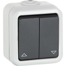 Peha By Honeywell - Commutateur Multi-position En Saillie Peha, Ip44, Avec Symboles Gris, D 629 T Wab