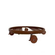 Chariot Porte Plantes Traditionnel Circulaire Diamètre 35 Cuit Tecnokit