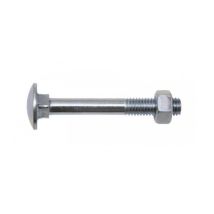 Bullone Viswood Testa Tonda Collo Quadro - Az 4.8 - Ø10 X 100 Mm - Confezione Da 50 - 50110100