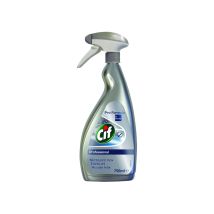 Edelstahlreiniger – 6 x 0,75 l – parfümfrei – für Lebensmittelbereiche – Cif Professional
