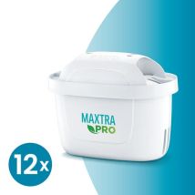 Brita – Maxtra Pro All-in-1 Filter Cartridges – Pack of 12 – Reduces Impurities, Improves Taste, Protects Against Limescale