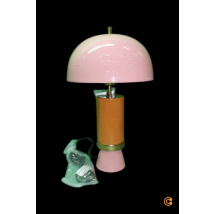 [gebraucht] B-ware Kare Tischleuchte Josy Lampe Stahl Pink Orange Leuchte Tischlampe Dekolicht Hoch