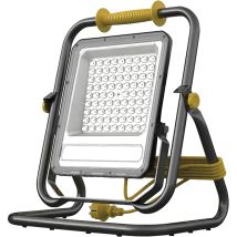 Led's Work 0310272 Led Baustrahler, Arbeitsleuchte Flutlicht Strahler, Blendreduziert Staubdicht Strahlwassergeschützt, 150w 21000lm 4000k, 5m Kabel 
