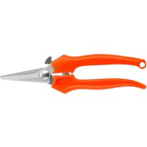 Edelstahl Bypass-Schere 14 cm – Ergonomischer Griff – Leicht und kompakt – Ideal für Garten und Weinernte