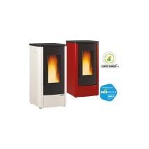 Extraflame - Estufa De Pellet 'dahiana Vfs' Color Burdeos