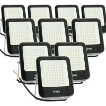 10 Led-fluter 50w Ip65 Sirah Außen Naturweiß 4000k